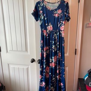 Floral maxi dress